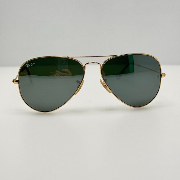 Ray Ban Sunglasses RB 3025 Aviator Large Metal 58-14 - Picture 1 of 9